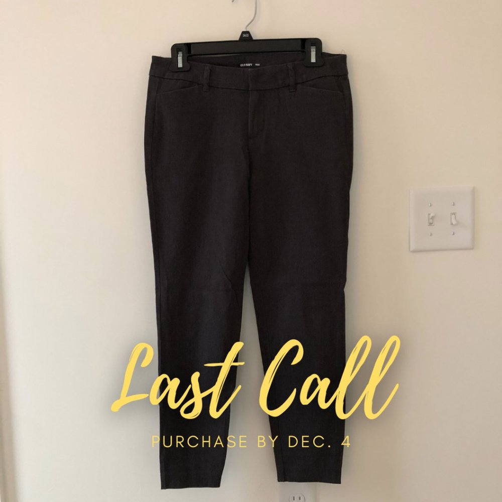 Old Navy Pixie Pant - Dark Grey